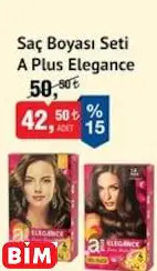 A PLUS ELEGANCE SAÇ BOYASI SETİ